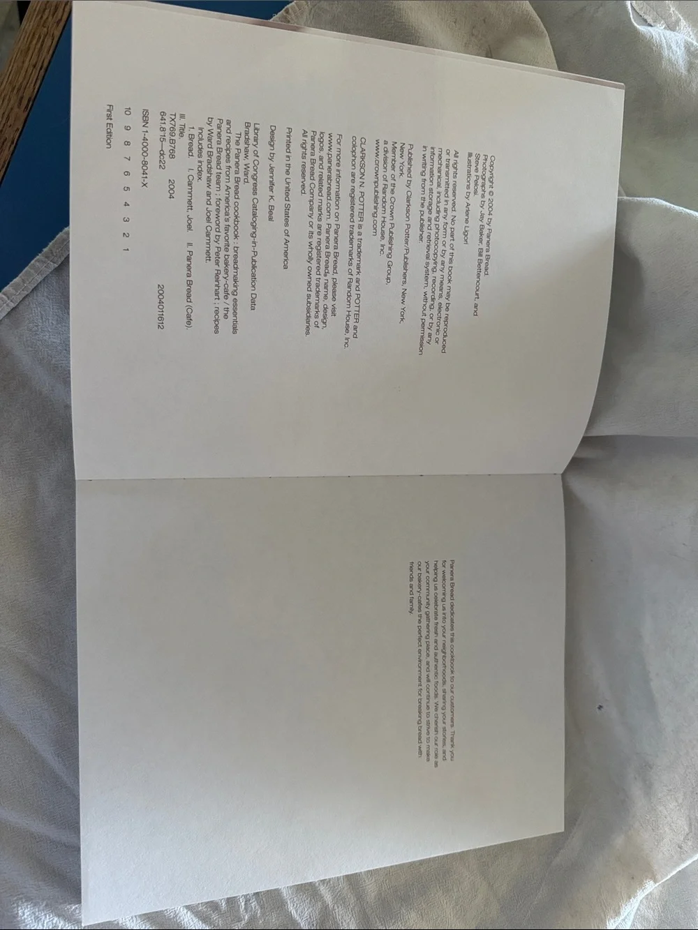 Cookbook - Cream Cover -